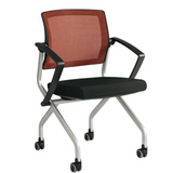 Silla Ergonomica Plegable con Ruedas Austin