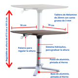 Mesa Regulable en Altura Oxford