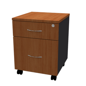 Cajonera Rodante Melamine 2 cajones